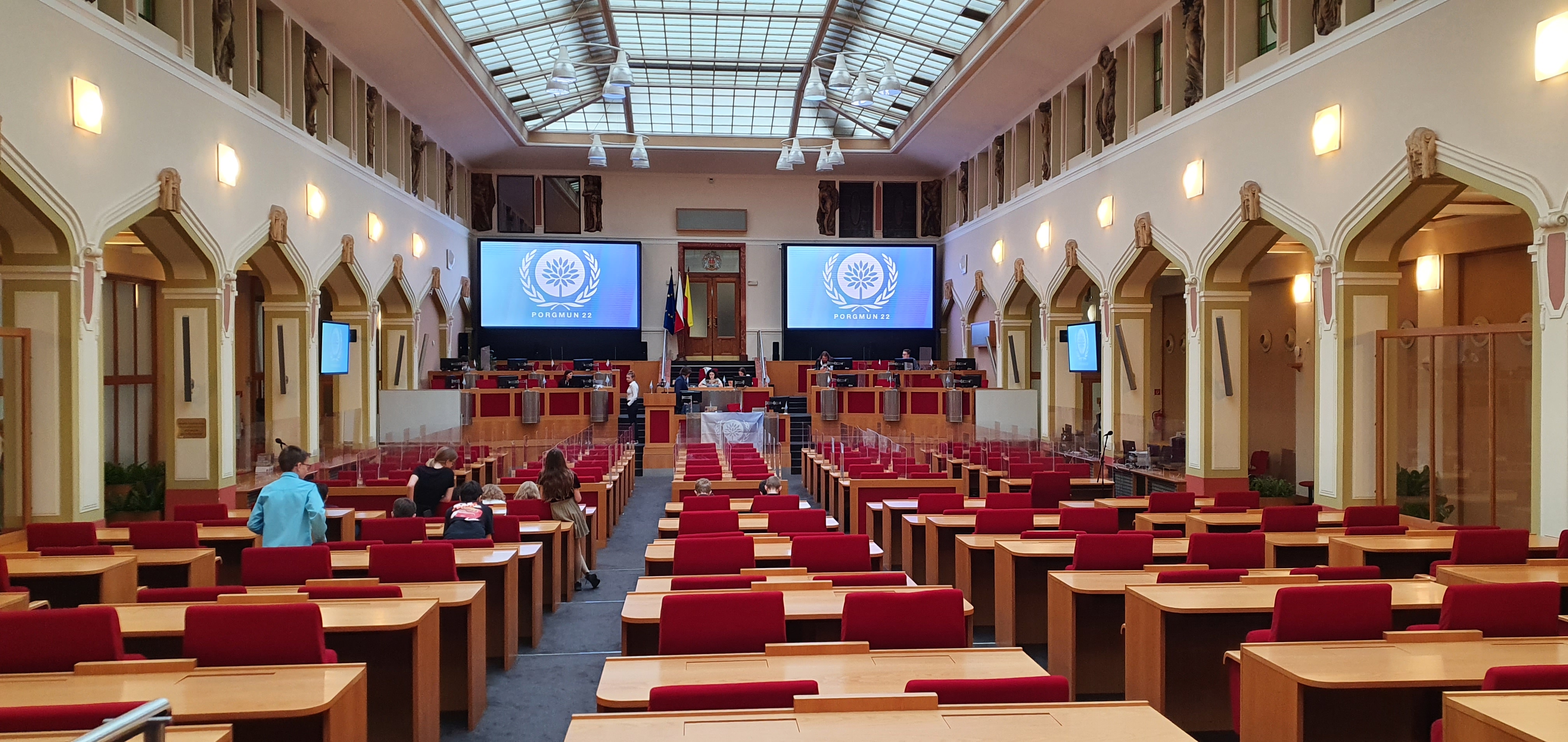 Salle du conseil municipal de Prague