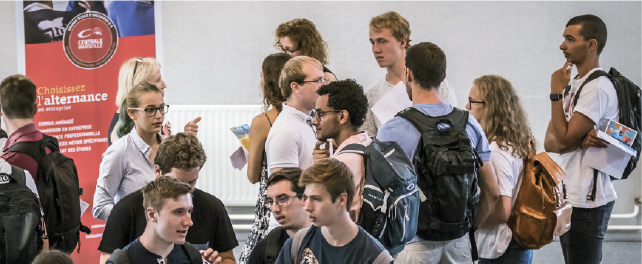 groupe d'étudiants