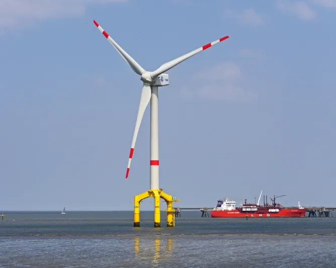 Éolienne maritime