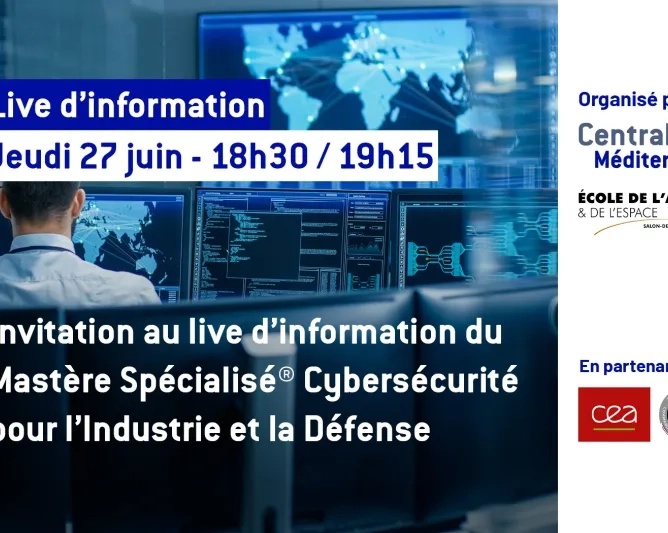 live d'information du MS CyberSCID