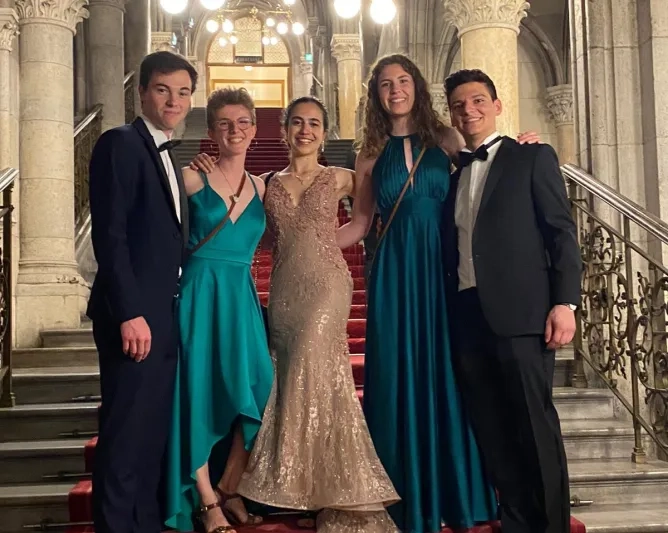 Élèves en SMA à Vienne