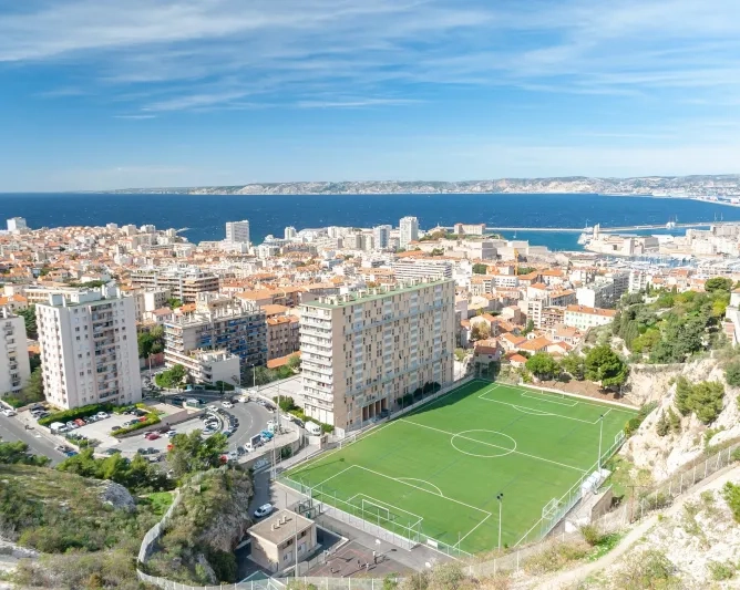 Vue de Marseille depuis Notre Dame de la Garde