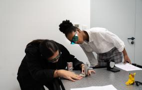Elèves projet genre de sciences