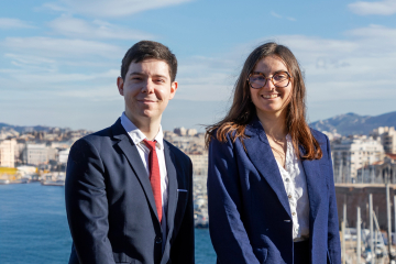 Portraits de Mila et Louis