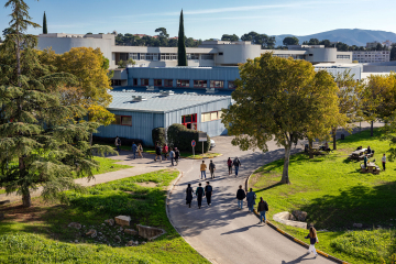 Vue aérienne du campus de Marseille